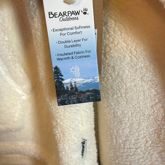 NWT Bearpaw Sherpa pullover - Picture 5 of 5